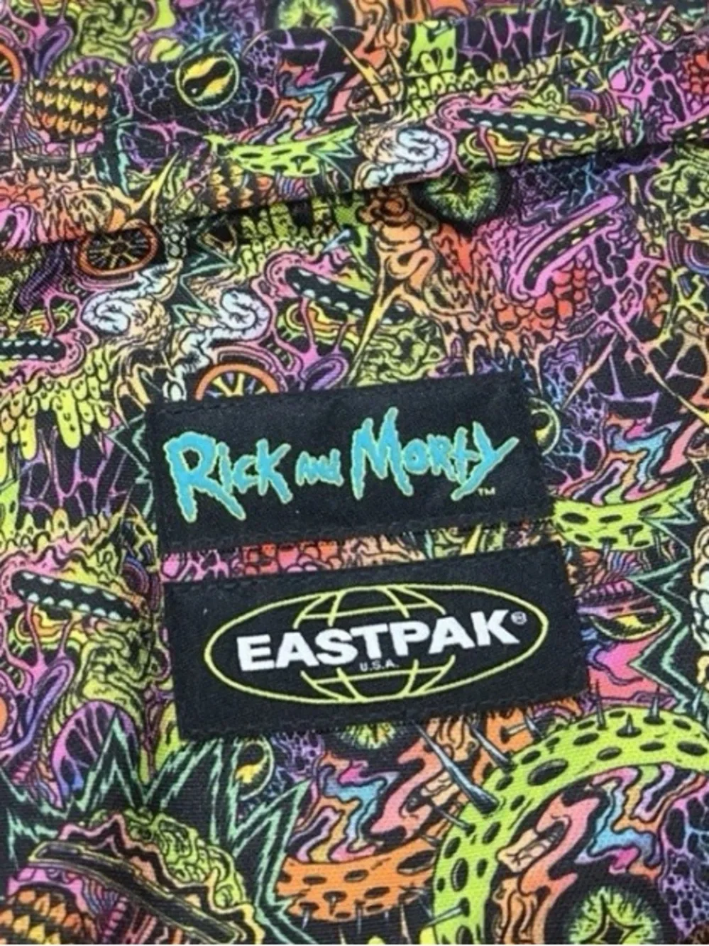 EASTPAK X Rick & Morty DAY PAK'R RAM 24 L Backpack / Laptop Bag NWT